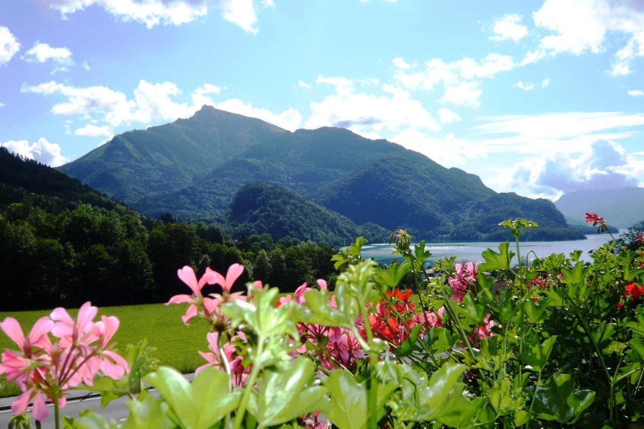 Fruehstueckspension Seeblick Sankt Gilgen Buitenkant foto